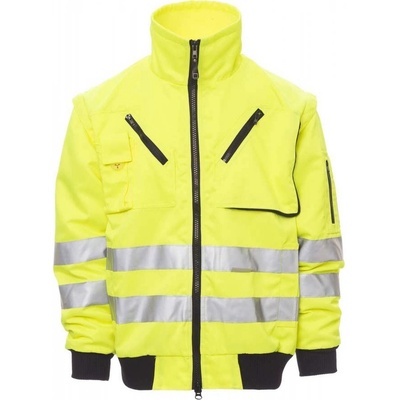 Payper STREET reflexná bunda Fluorescent yellow