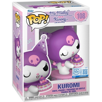Funko Pop Sanrio My Melody (50th Ann) Kuromi (20th Ann) Kuromi (present) (se) #108 9cm