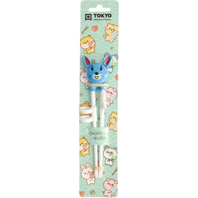 Tokyo Design Studio Dětské hůlky Rabbit Blue 18 cm