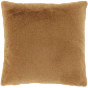 Textilomanie vankúš LONNE hnedooranžový 45x45