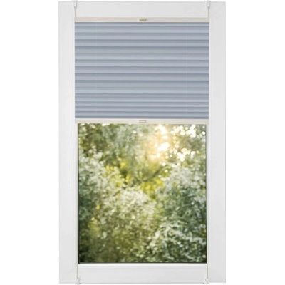 KRPOL Plissé zastiňující 011441 120 x 160 cm šedá