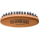 Golden Beards Accessories cestovní kartáč na vousy