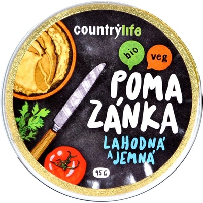 Country Life nátierka jemná lahodná Bio 95 g