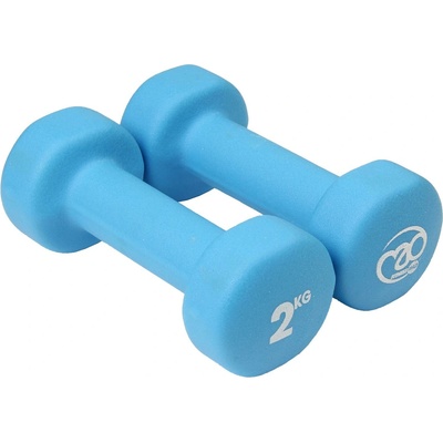BODHI Činky FITNES MAD neopren 2 ks x 2 kg