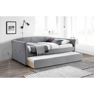 Halmar Тапицирано двойно легло sanna (sanna/bed//hal)