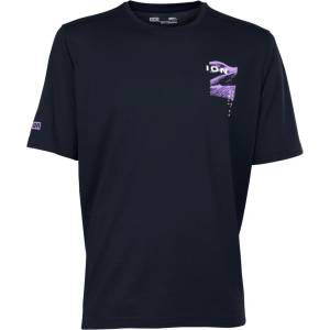 ION Фланелка с къс ръкав за колоездене ION IOB-Bike Jersey Ionic S/S Merino Cycling jersey - Black - размер 48 (EU) (056-4482-0111)