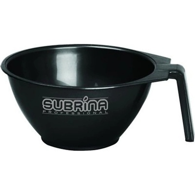 Subrina Miska na barvení vlasů černá s ručkou plast