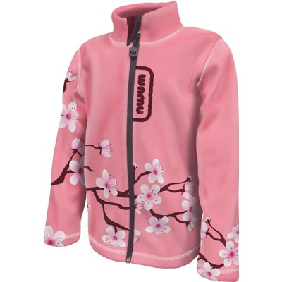 Wamu dětská fleecová mikinaPink