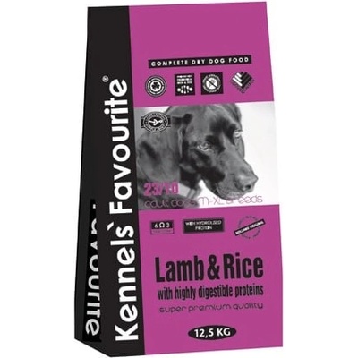 Kennels' Favourite Lamb and Rice 12,5 kg