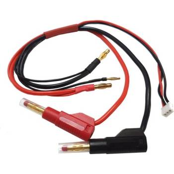 Fusion Зареждащ кабел с банани - 4mm Gold бал. каб. 2mm