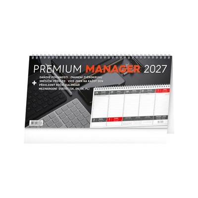 Premium Manager stolní autor neuvedený 2027