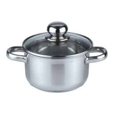 aro Hrnec vysoký s poklicí 16 cm / 1,8 l nerez
