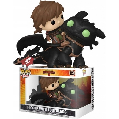 Funko Pop Dragon 123 Hiccup With Toothless main image 1