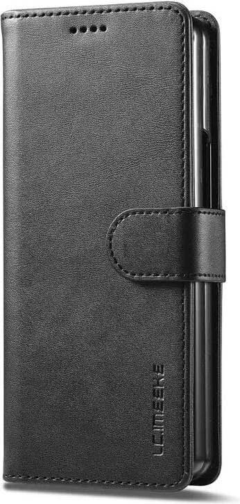 Tech-Protect Кожен Калъф с Джобове за Samsung A15, Tech-Protect Wallet Book Case, Черен (5906203690121)
