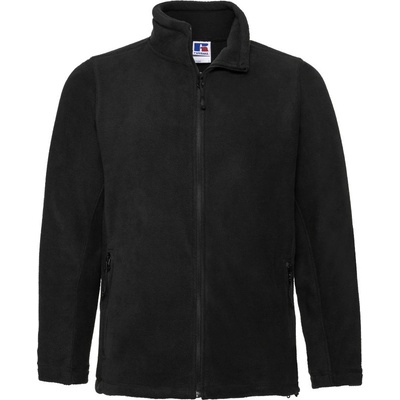 mikina 870M na zip, fleecová COT10870M00202-black Černá