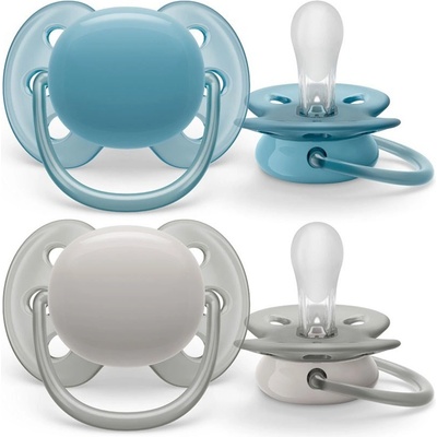 Avent SCF091/05 Dudlík Ultra Soft béžová/zelená
