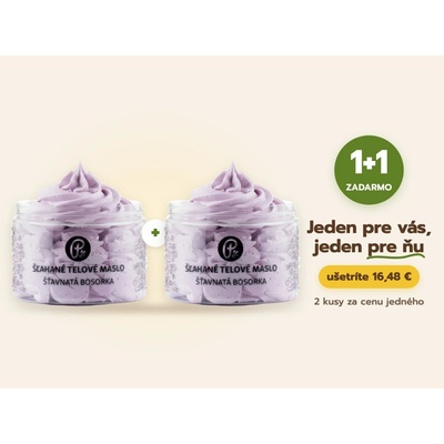 PANAKEIA Štavnatá bosorka Šľahané telové maslo 2 x 150 ml