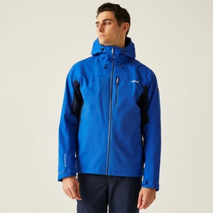 Regatta Непромокаемо яке Regatta Mens Birchdale II Isotex 15000 Breathable Long Sleeve Waterproof Jacket - Blue/Navy