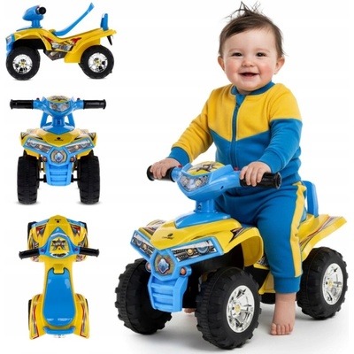 Quad Goodyear Ride-On Modro-žluté
