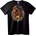 NOONEBRAND Тениска Горила Черепи Градска - 2XL, Black