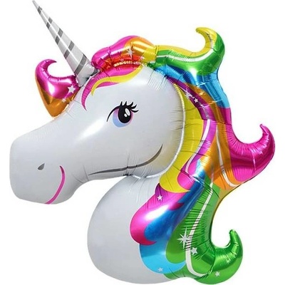 Cakesicq Fóliový balónek barevný jednorožec 105cm