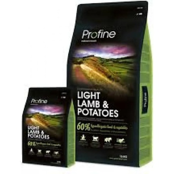 Profine Суха диетична храна за възрастни кучета profine dog light lamb & potatoes 15 кг (275)