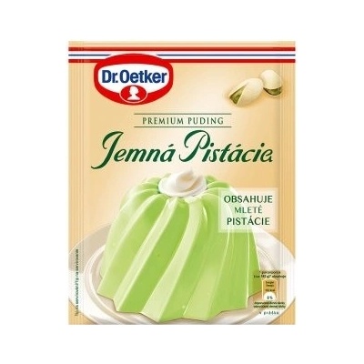 Dr. Oetker Premium puding Jemná pistácie 40 g – Zbozi.Blesk.cz