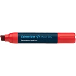 Schneider Алкохолен маркер, 4-12 мм, изрязан, SCHNEIDER "Maxx 280", червен 128002 (128002)