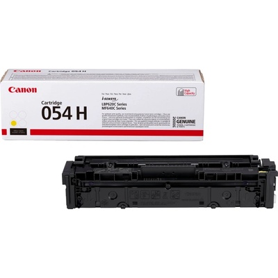 Canon Тонер Canon, 054HY Жълт, висока капацитет (3025C002)