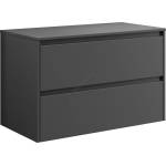 Bath Deluxe Шкаф за баня TRONDHEIM за умивалник, 90x57x46 cm, антрацит (BT0152)