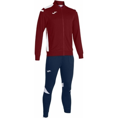 Joma Championship VI Tracksuit Burgundy White Navy