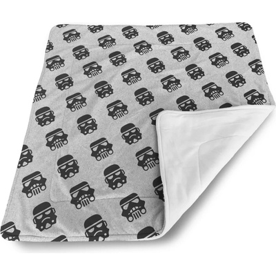 Sablio Detská deka pre bábätko Star Wars Stormtrooper Pattern šikmý