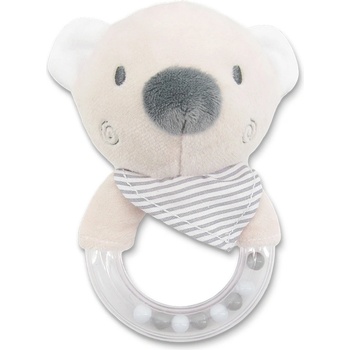 Lorelli Toys ДРЪНКАЛКА КРЪГ МЕЧЕ БЕЖОВО natural (10191360008)