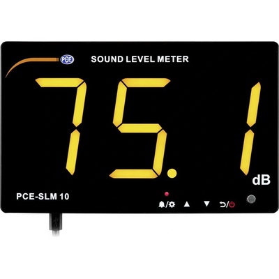 Hlukoměr PCE Instruments PCE-SLM 10, 30 - 130 dB, 31.5 Hz - 8.5 KHz, Kalibrováno dle:bez certifikátu
