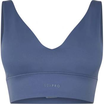 Image 1 of USA Pro Medium Impact V Neck Bra Womens - Storm