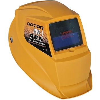 ROTOR Заваръчен фотосоларен шлем rotor rw-1, din 4/11, автоматично затъмняване (uni-07926)