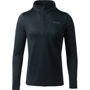 ENDURANCE Дамска тениска ENDURANCE Women's Vironic Waffle Melange Loose Fit Midlayer Fleece jumper - Black - размер 42 (EU) (105-3371-0116)