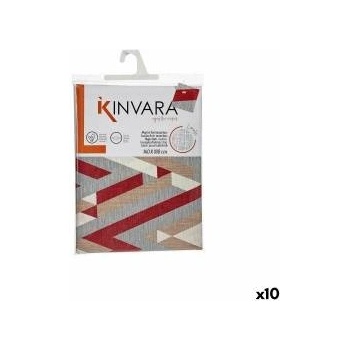 Kinvara Покривка Брезент Продукт против петна Райета 140 x 180 cm Кестен (10 броя)