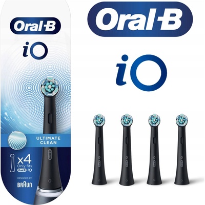 Oral-B iO Ultimate Clean Black 4 ks