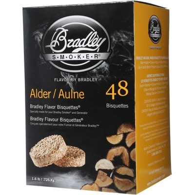 Bradley Smoker brikety na údenie Jelša 48 ks