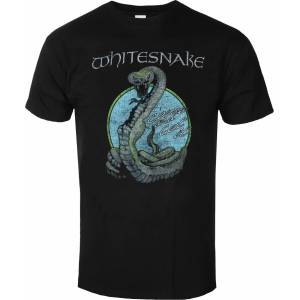 Plastic head Мъжка тениска whitesnake - circle snake - black - plastic head - phd12700