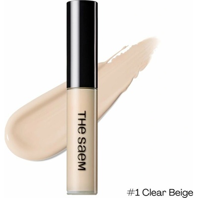 The Saem Cover Perfection Tip Concealer Korektor No.1 Clear Beige 6,5 g – Zbozi.Blesk.cz