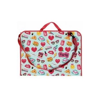 Biurfol Plastic folder with zipper A3 mix Biurfol (TER-01-08)