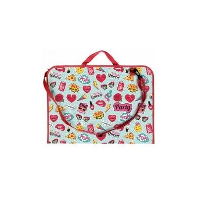 Biurfol Plastic folder with zipper A3 mix Biurfol (TER-01-08)