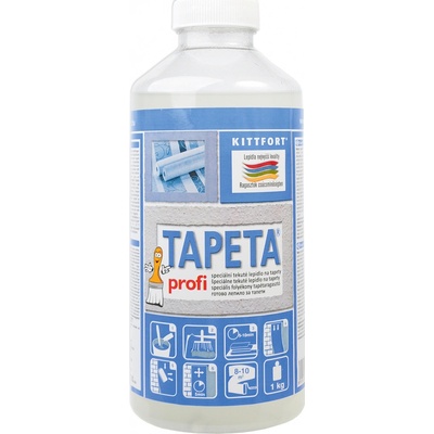 KITTFORT Tapeta tekuté lepidlo na tapety 1kg