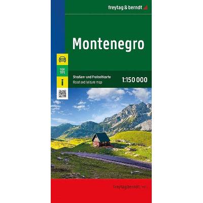 Černá Hora 1:150 000 / automapa + volnočasová mapa