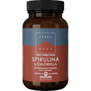 Image 1 of Terranova Spirulina & Chlorella [50 капсули]