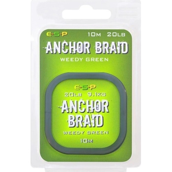 ESP šnúra Anchor Braid Weedy Green 10m 20lb