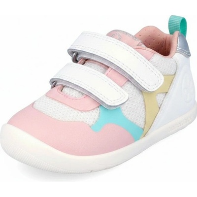 Biomecanisc dievčenské barefoot tenisky Sport Blanco Y Multicolor