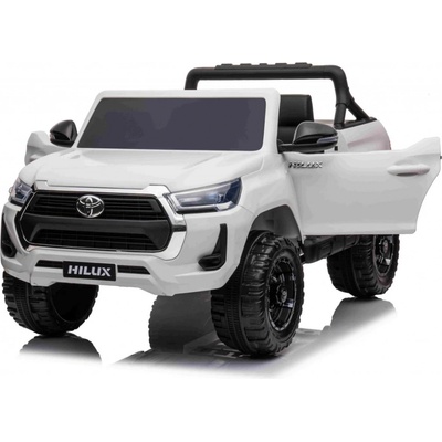 Mamido elektrické autíčko Toyota Hillux bílá